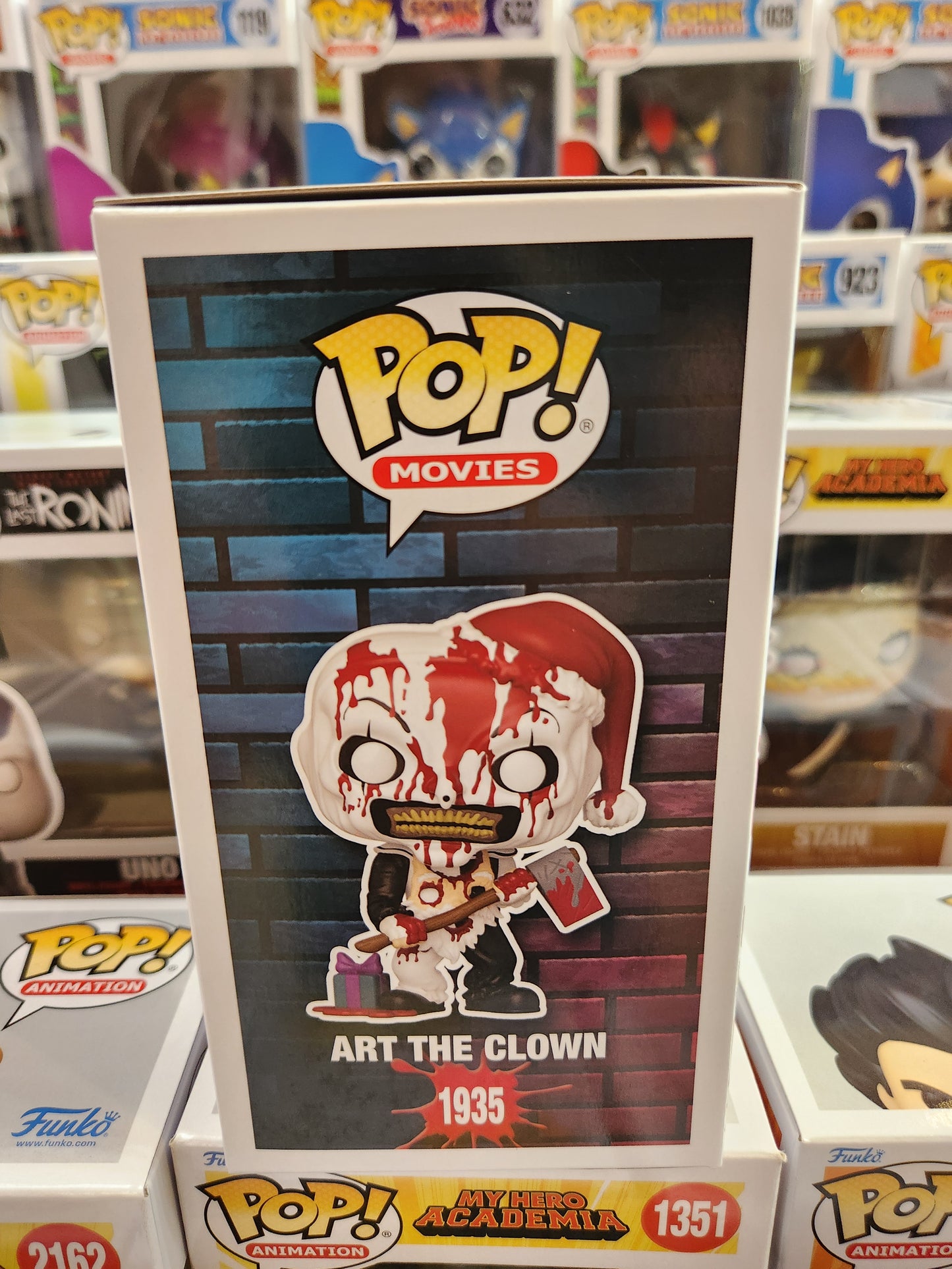 Funko Pop! Terrifier Art the Clown (Axe) Exclusive
