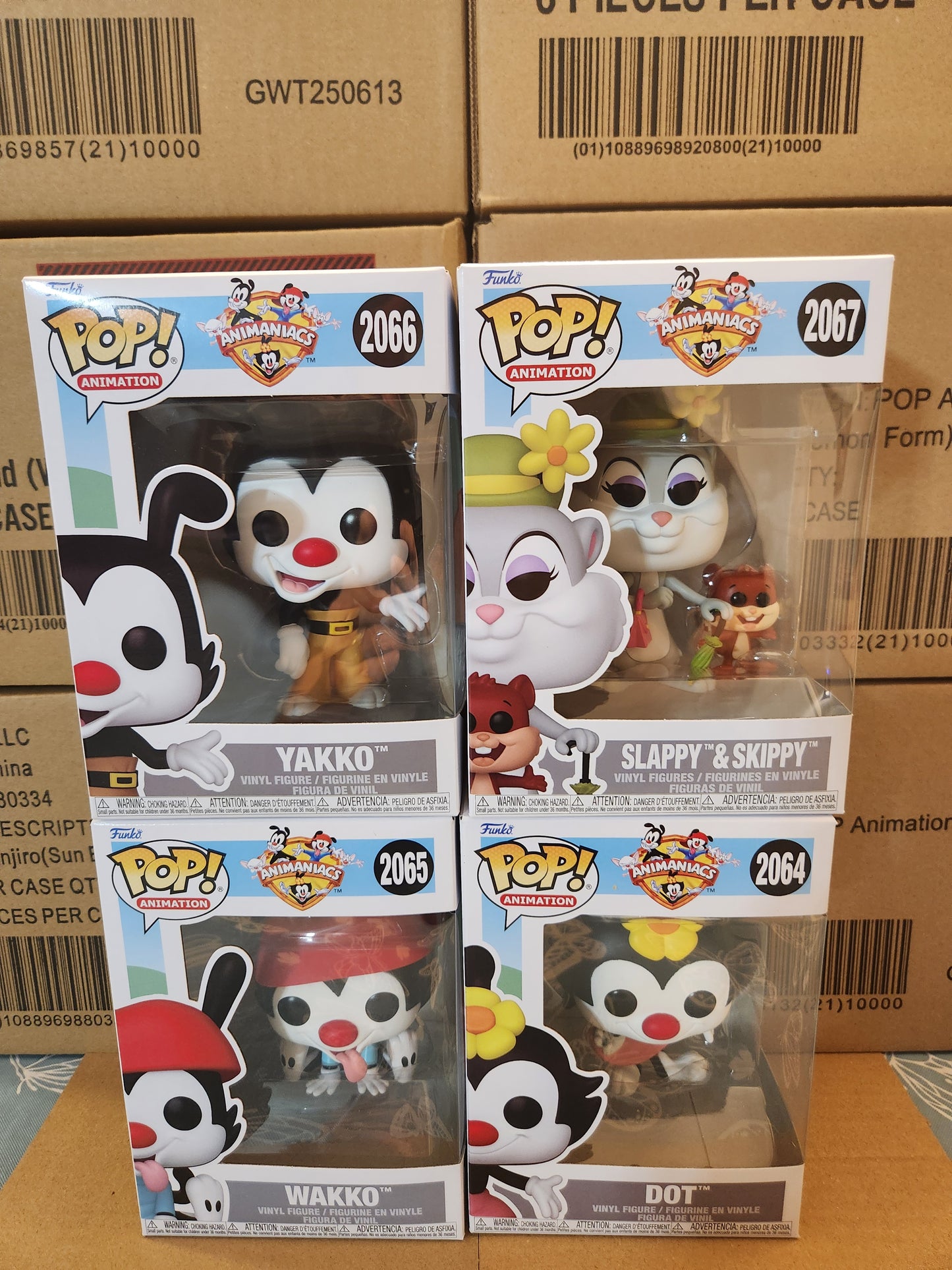 Funko Pop! Animaniacs Full Set of 4 Pops
