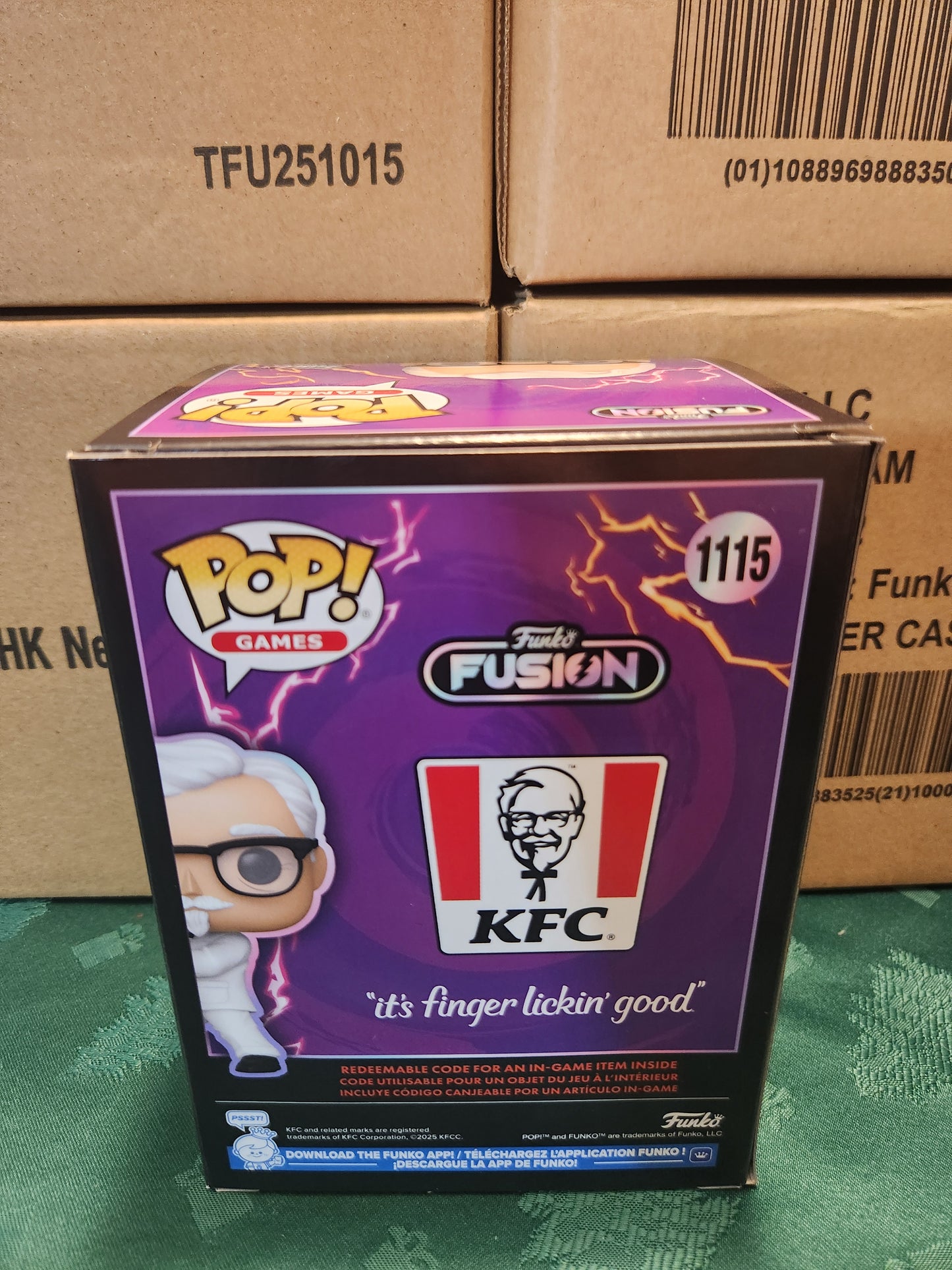 Funko Pop! KFC Colonel Sanders with Nugget Launcher