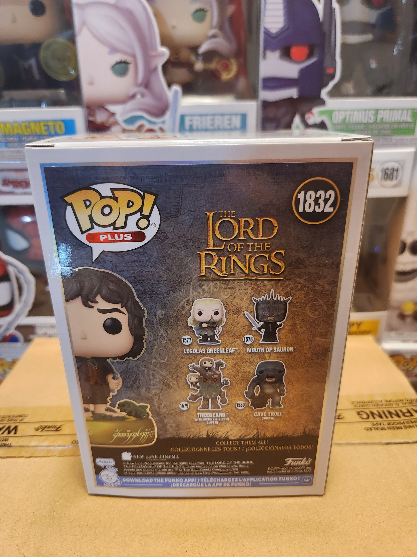 Funko Pop! The Lord Of The Rings Frodo Baggins Glow