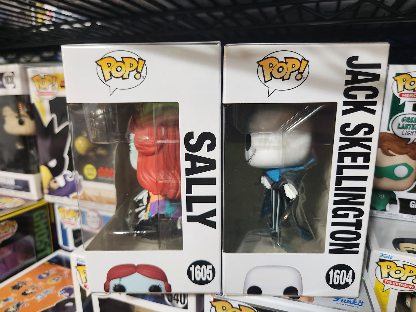 Funko Pop! Disney Jack and Sally Set of 2 Pops
