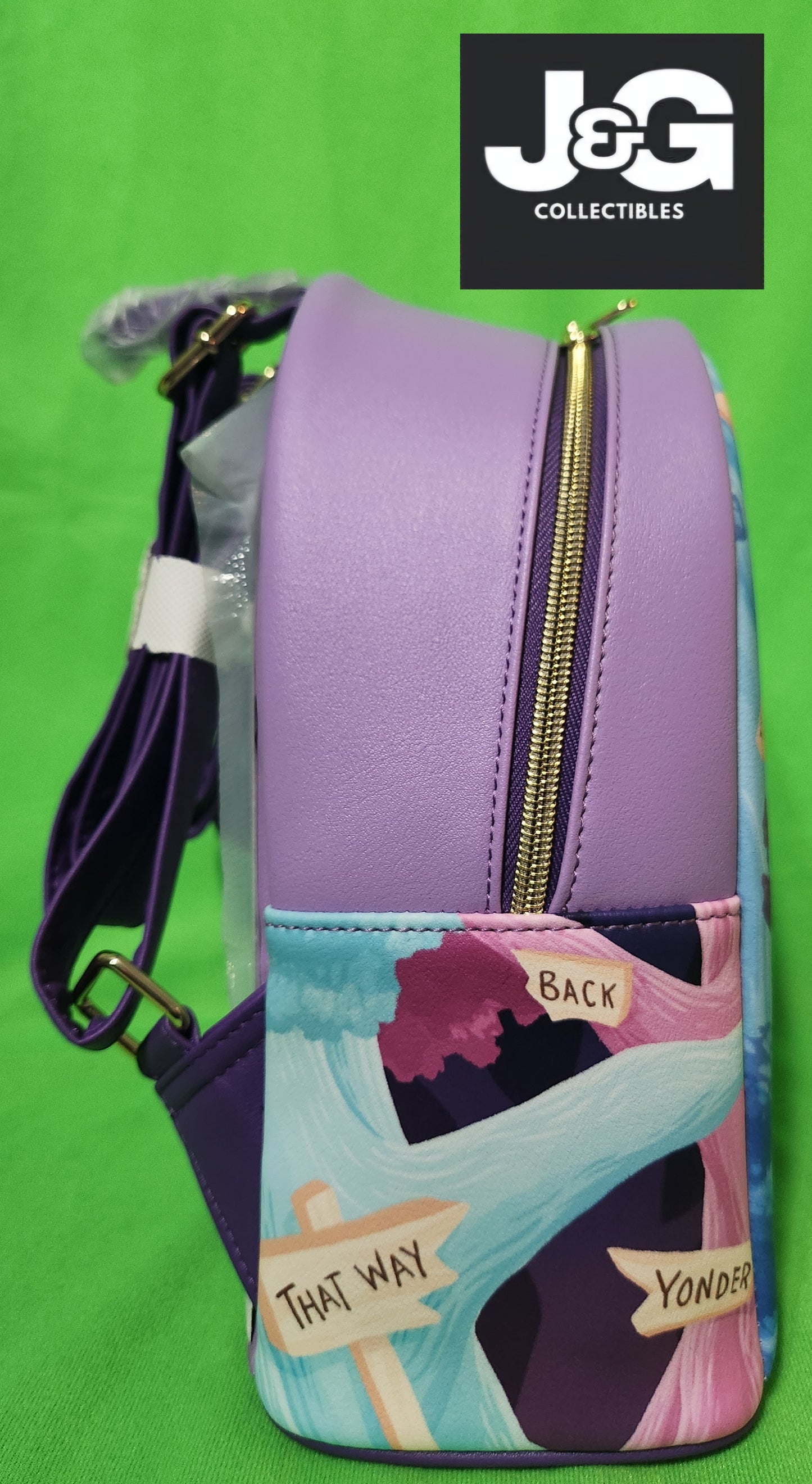 Loungefly Disney Alice In Wonderland Alice and Cheshire Cat Mini Backpack