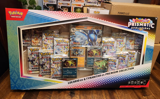 Pokemon TCG Sams Club Lucario Ex & Tyranitar Ex Premium Collection NEW/SEALED