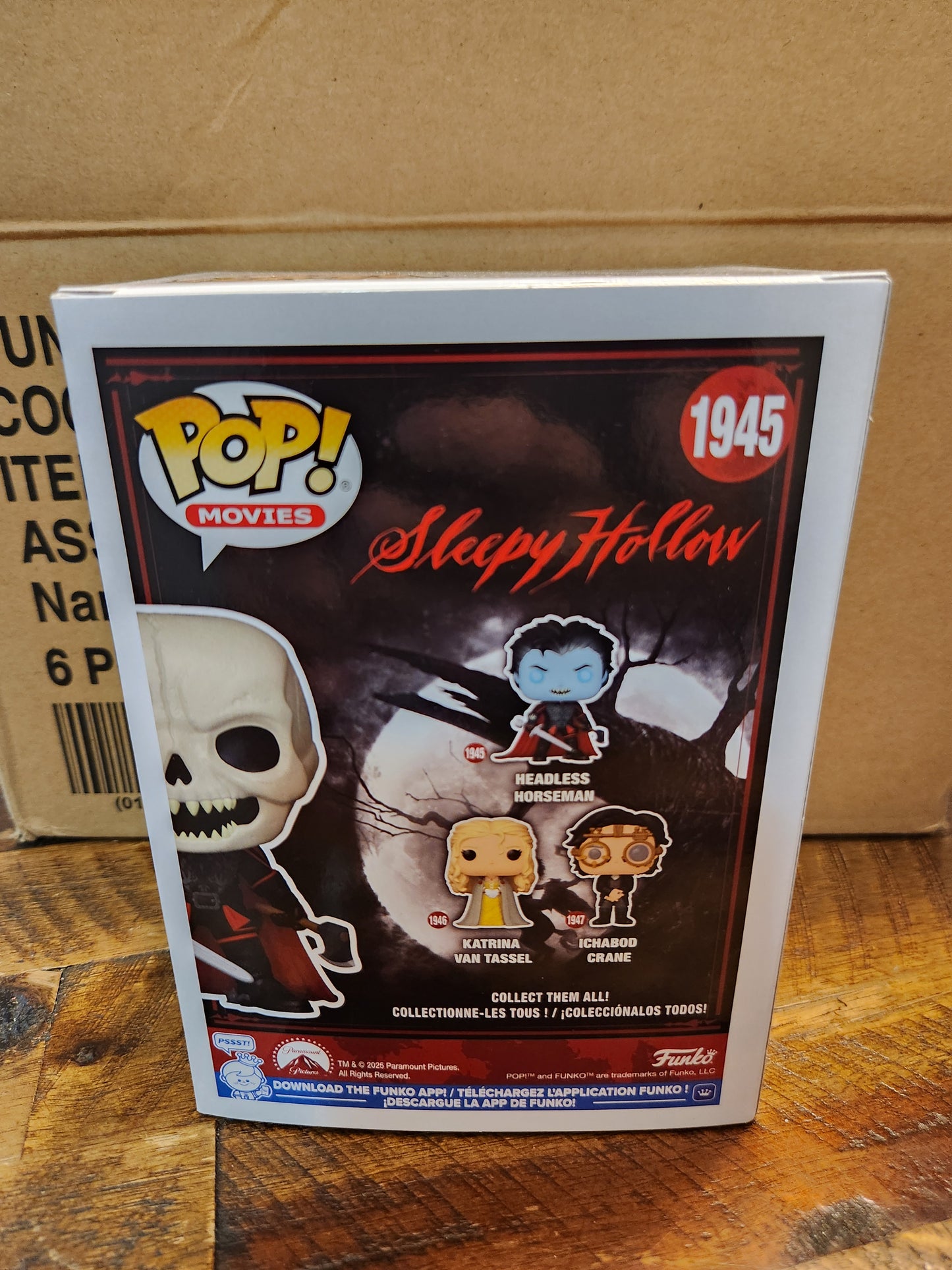 Funko Pop! Sleepy Hollow Headless Horseman Chase