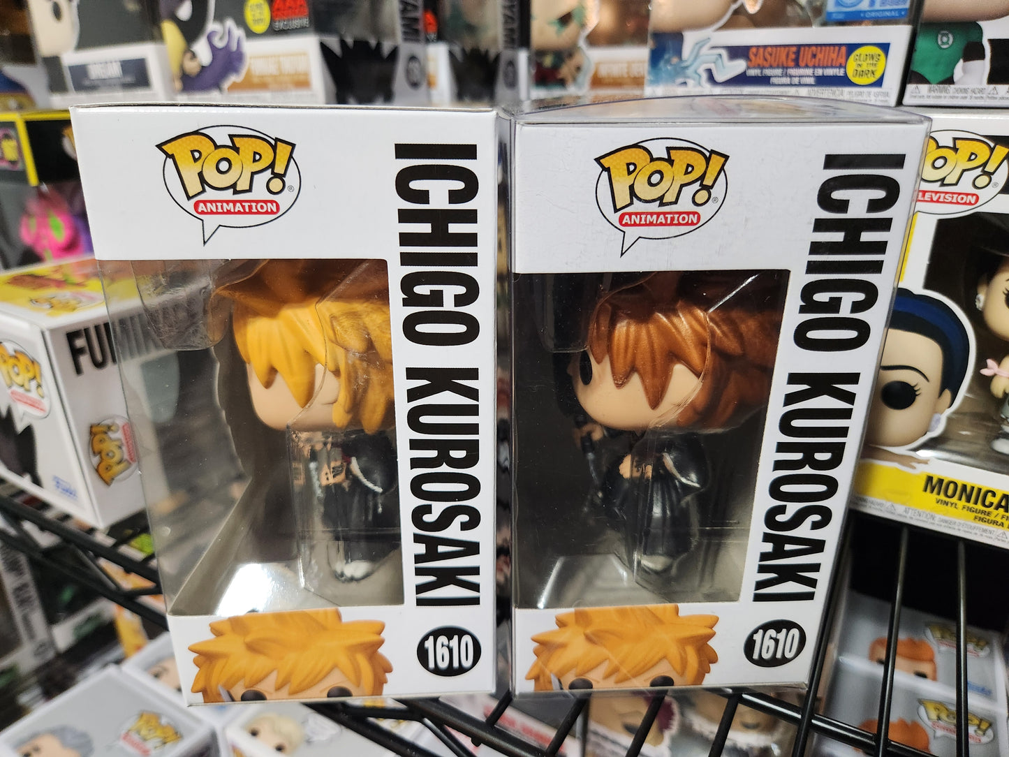 Funko Pop! Bleach Ichigo Kurosaki Metallic Chase And Common Bundle