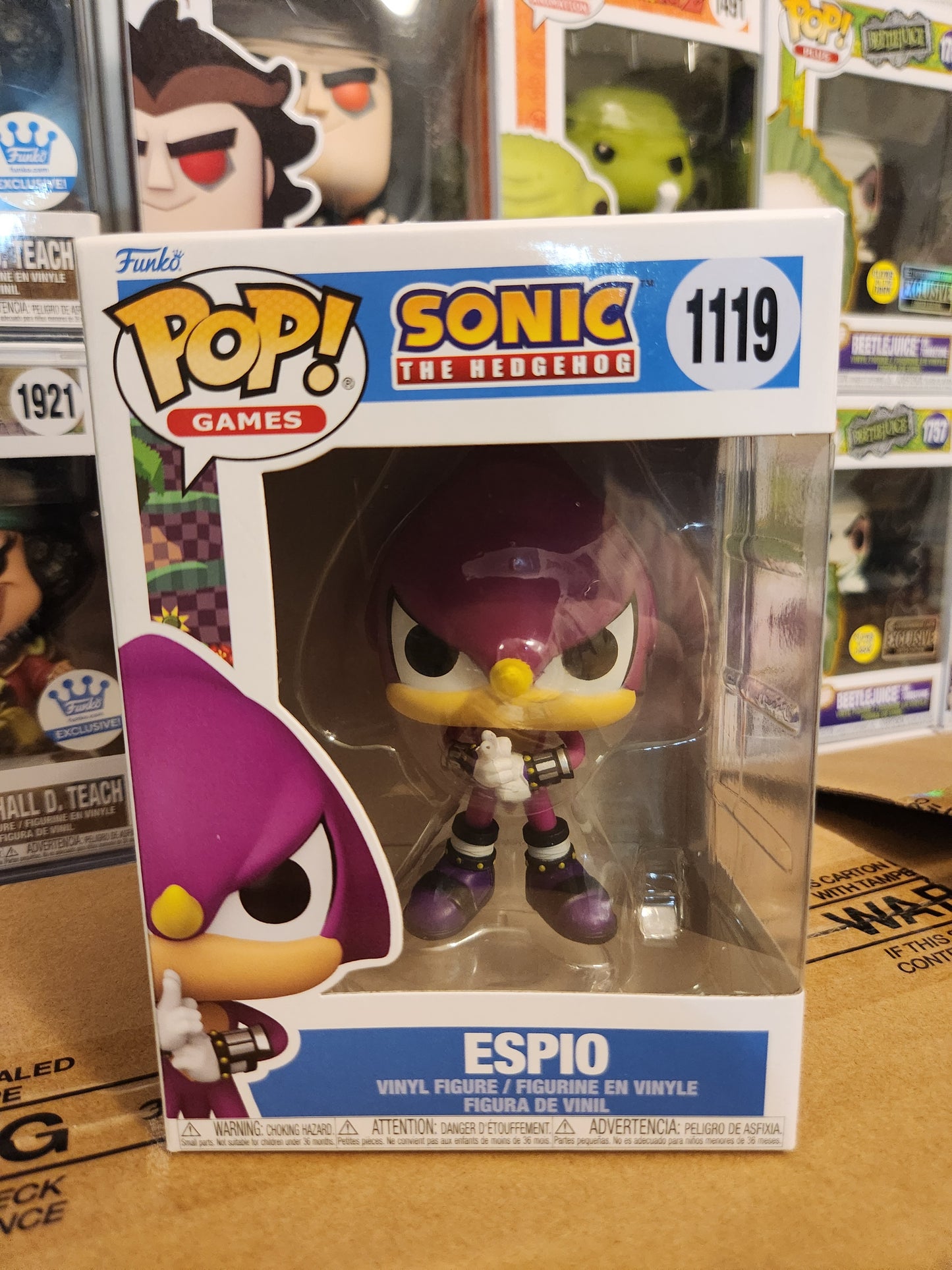 Funko Pop! Sonic the Hedgehog Espio