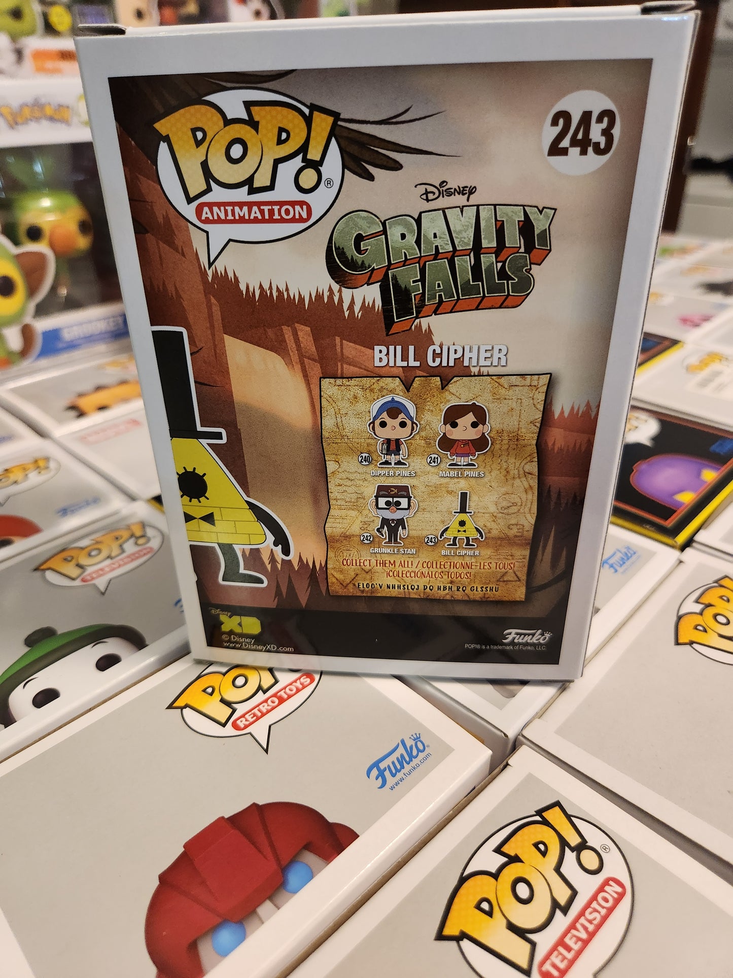 Funko Pop! Gravity Falls Bill Cipher