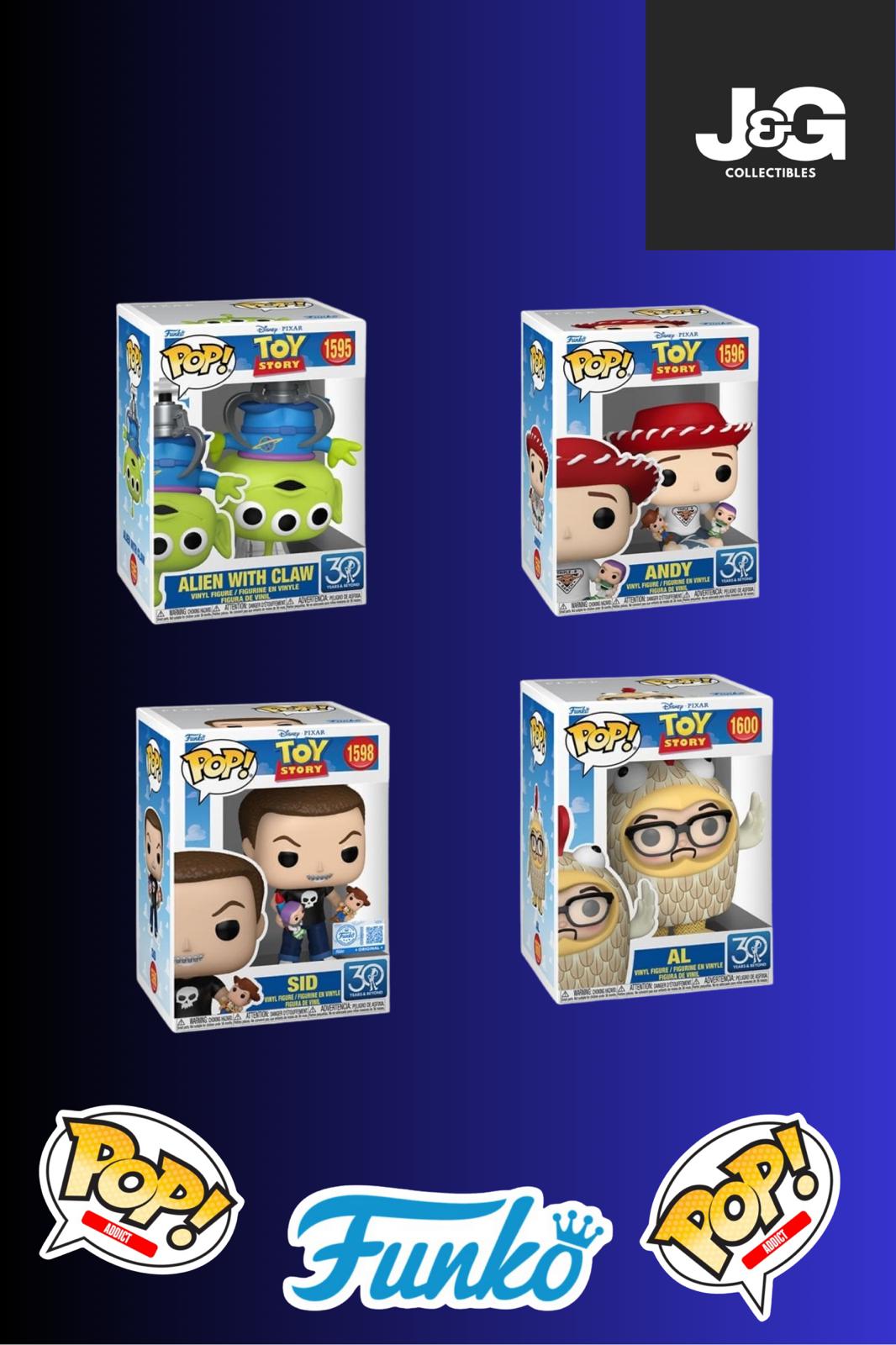 Funko Pop! Toy Story 30th Anniversary Funko Set Of 4 PREORDER