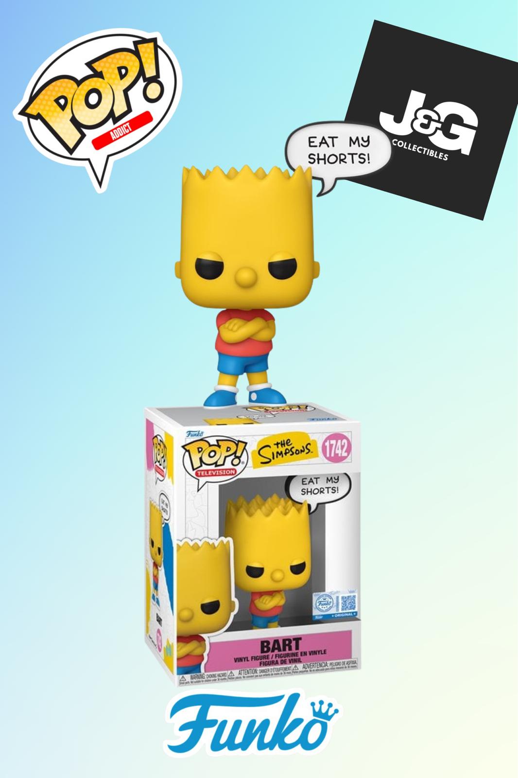 Funko Pop! The Simpsons Bart (Pop! Saying) PREORDER