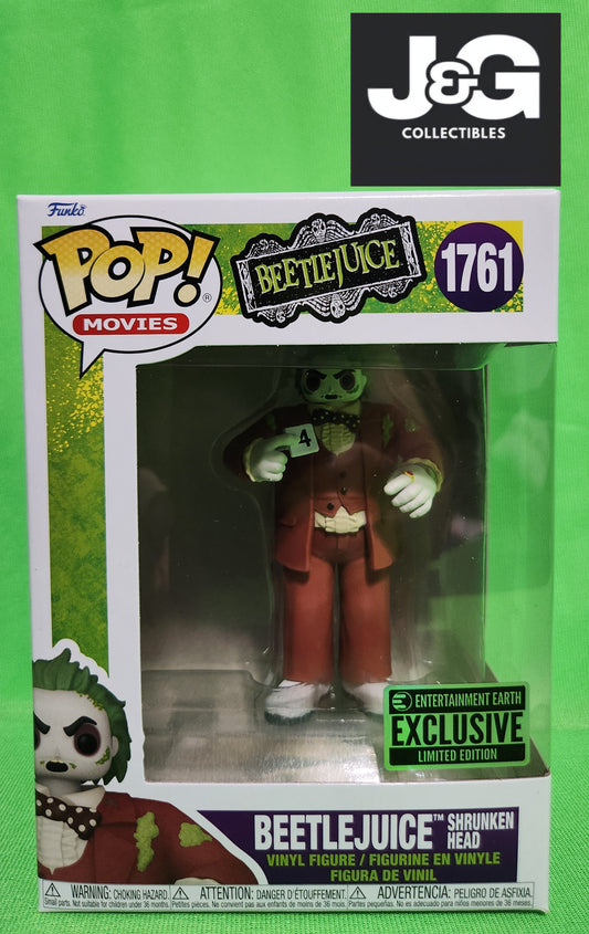 Funko Pop! Beetlejuice Beetlejuice Shrunken Head