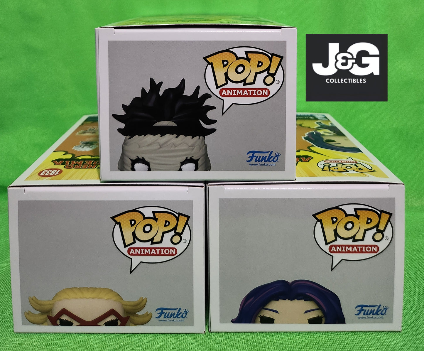Funko Pop! My Hero Academia Wave 14 Set Of 3 Pops (Star and Stripe, Stain, Lady Nagant)