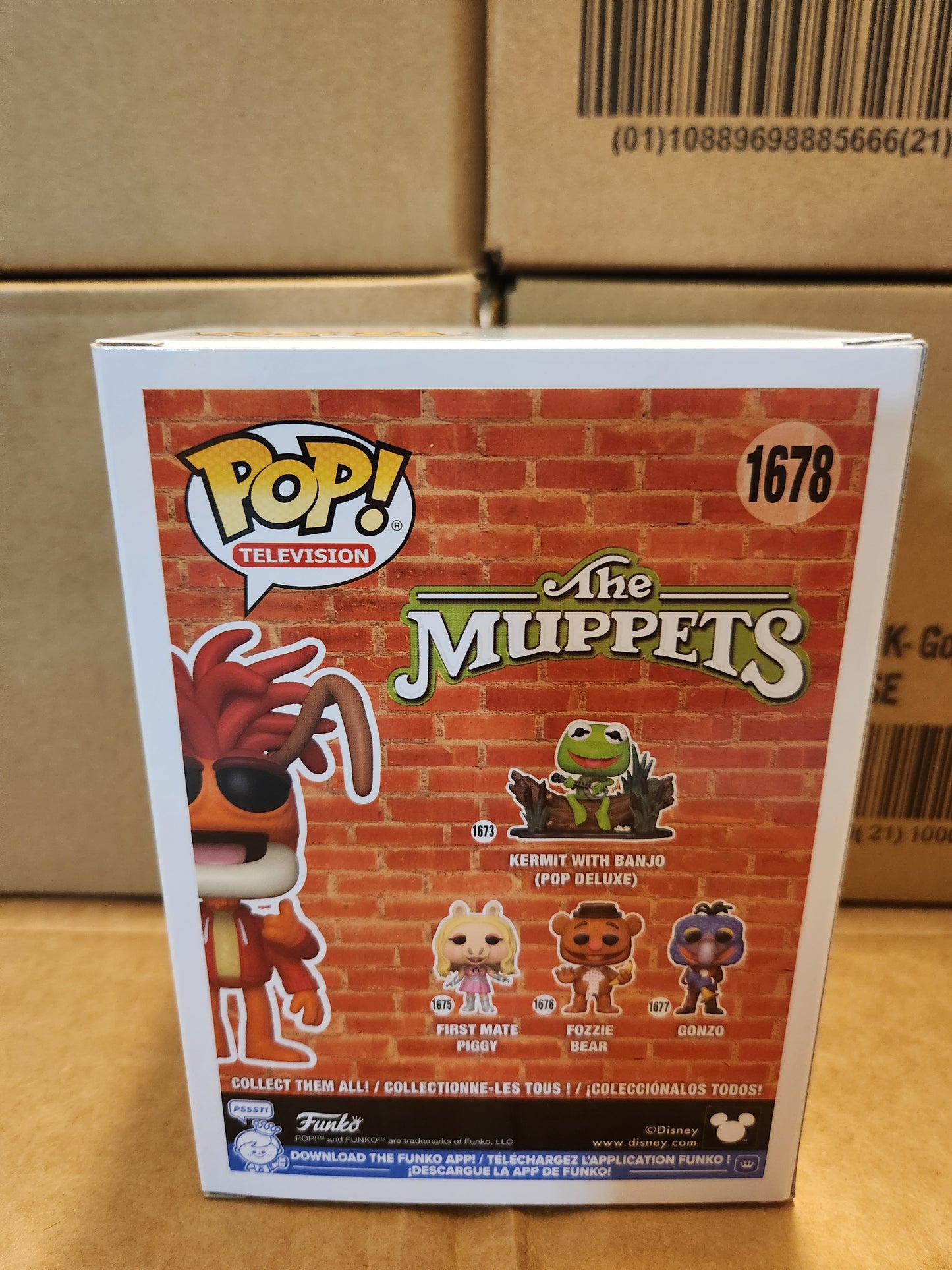 Funko Pop! Disney Pepe the Prawn Flocked Exclusive