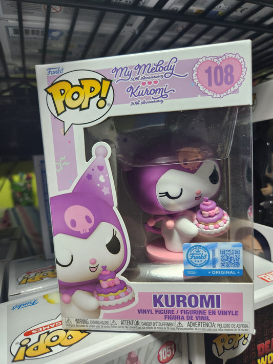 Funko Pop! Kuromi 20th Anniversary Kuromi With Cake