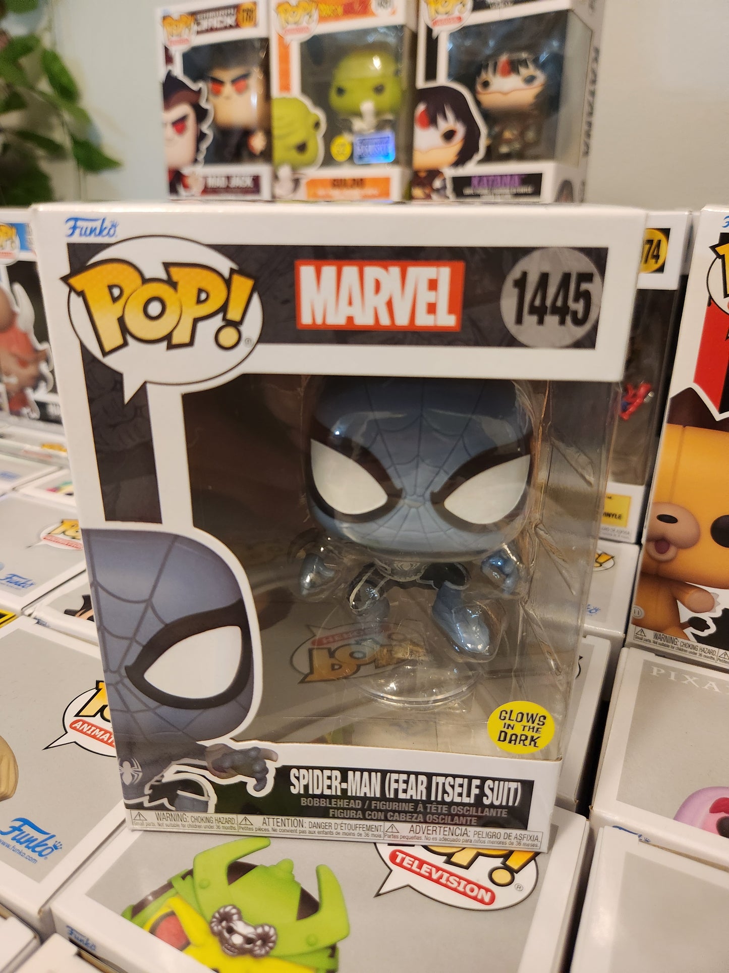 Funko Pop! Marvel Spider-Man Fear Itself Suit Glow in the Dark