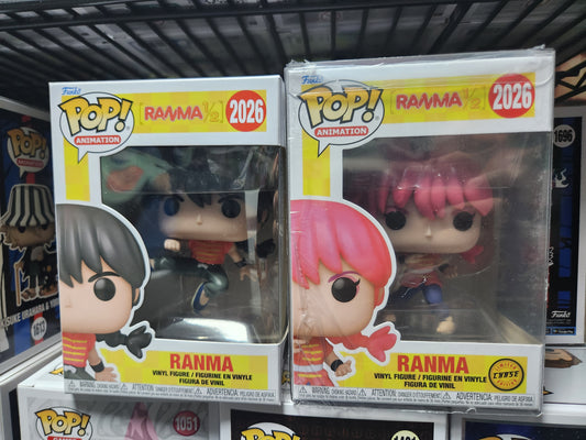 Funko Pop! Ranma 1/2 Ranma Chase And Common Bundle