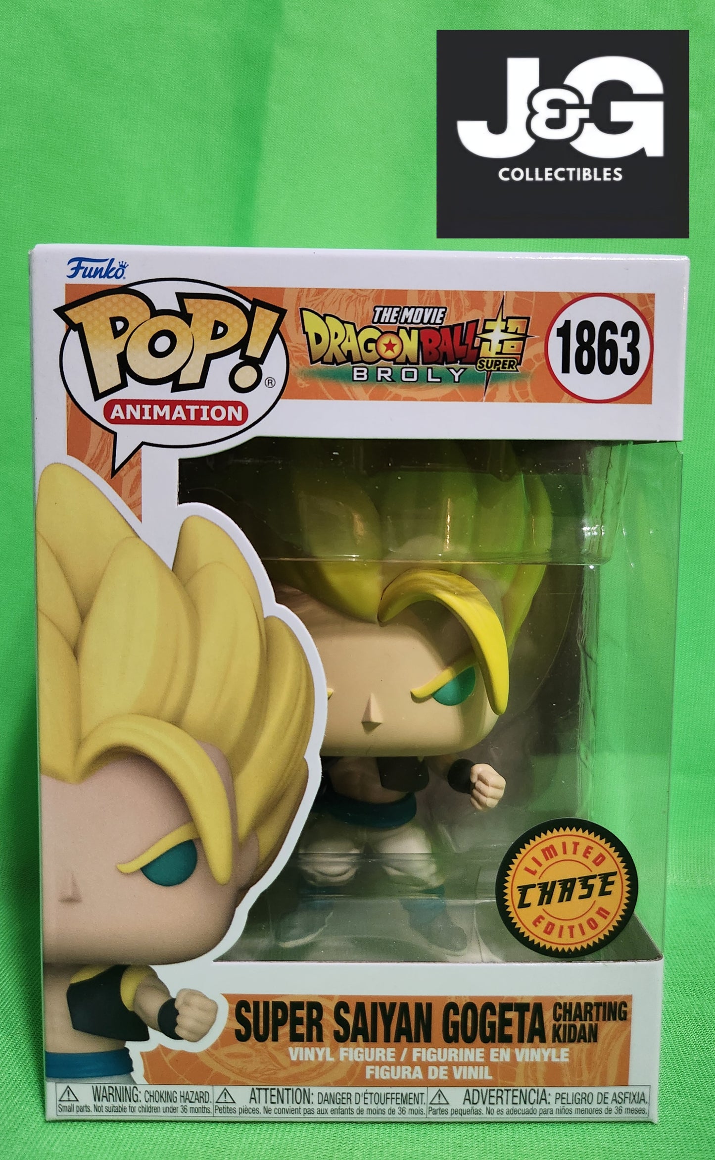 Funko Pop! Dragon Ball Super Broly Gogeta Chase