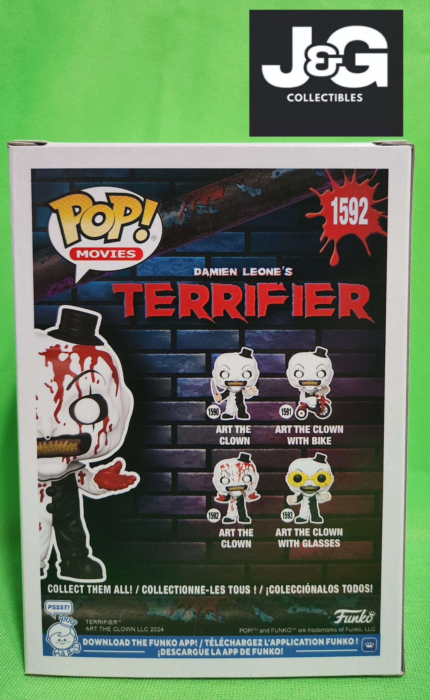 Funko Pop! Terrifier Art the Clown Bloody