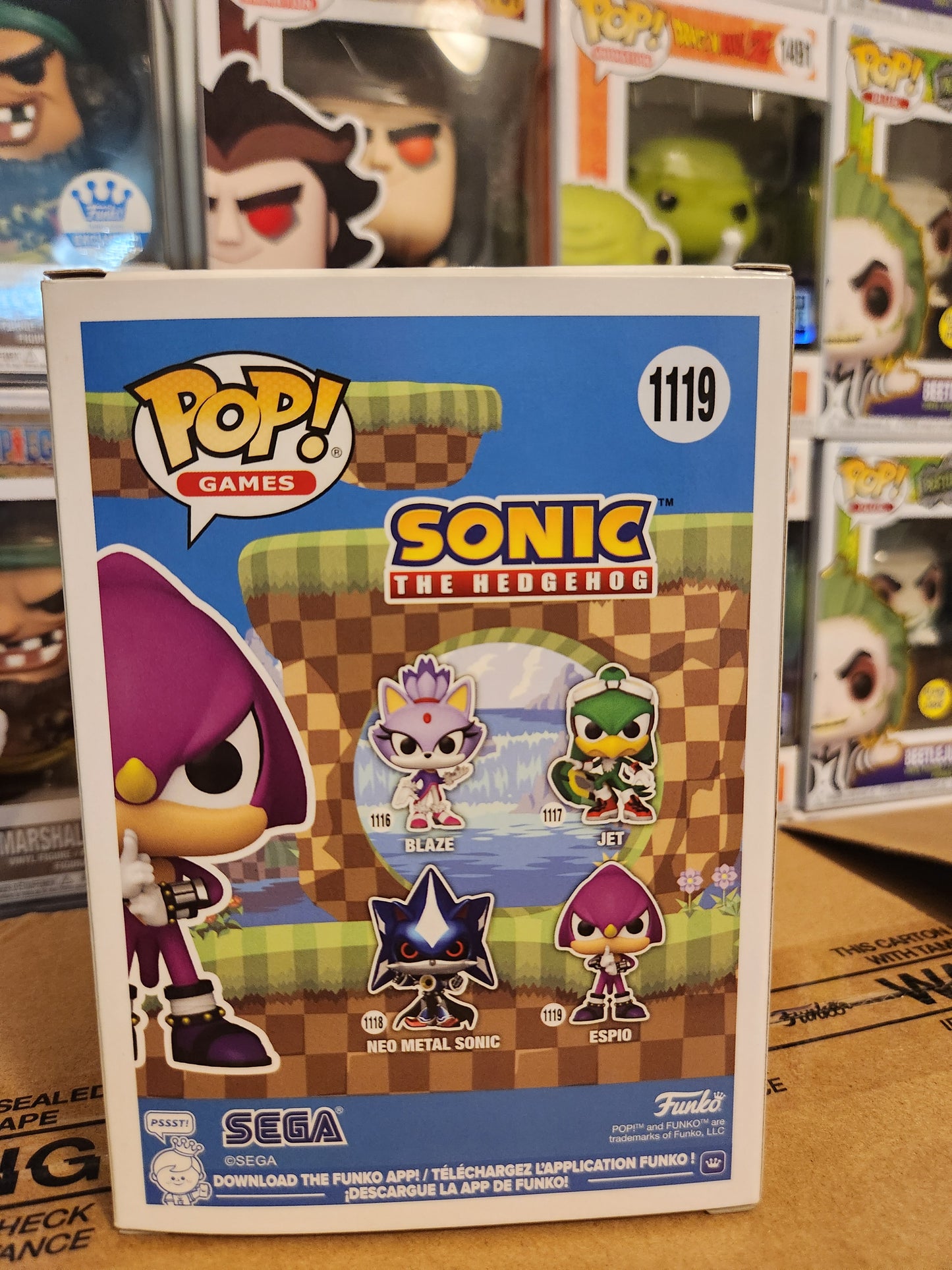 Funko Pop! Sonic the Hedgehog Espio