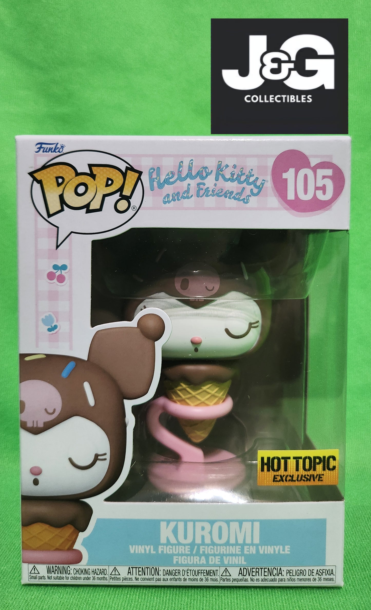 Funko Pop! Ssnrio Kuromi Ice Cream Exclusive