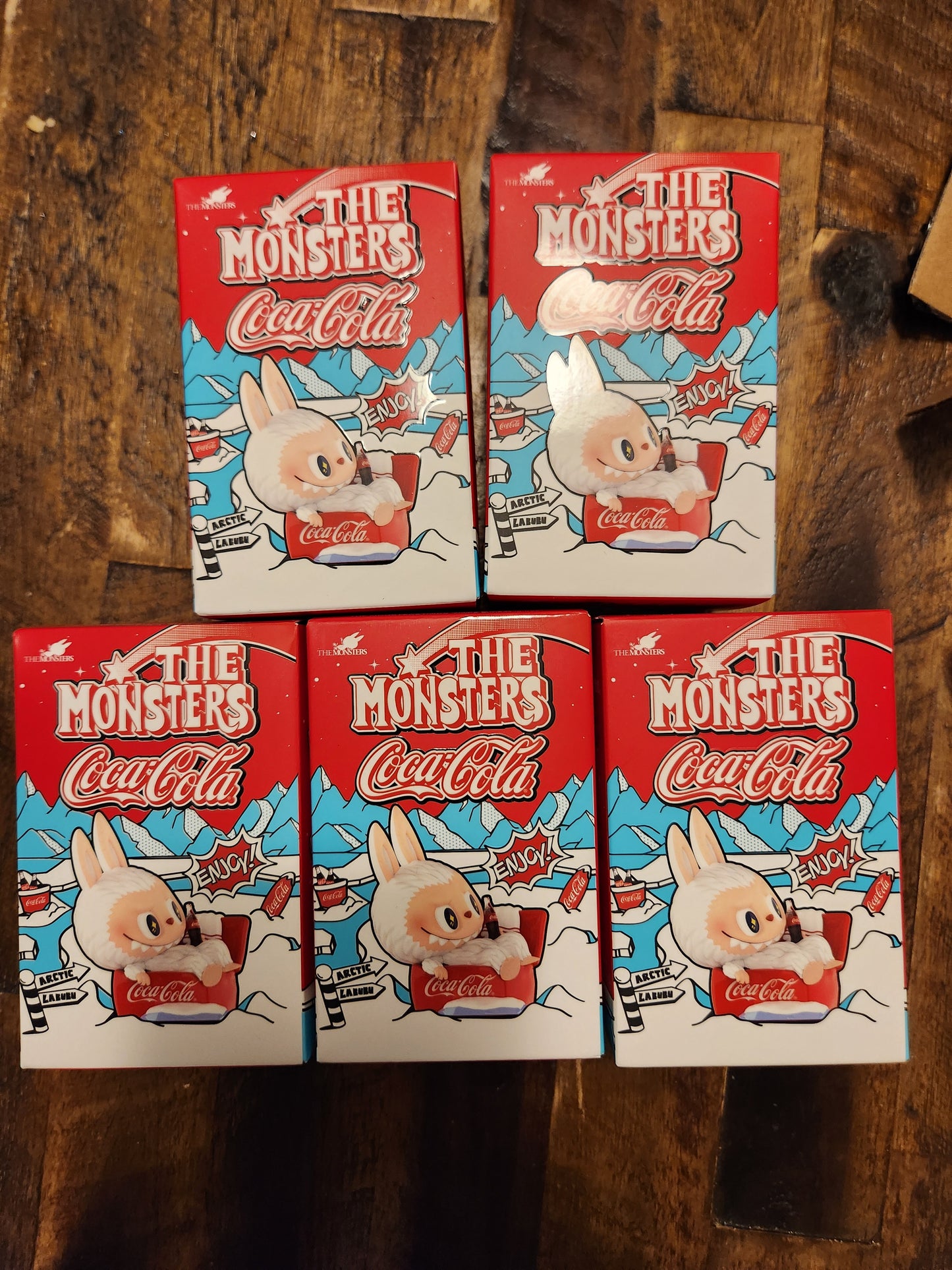Pop Mart (1) The Monsters Coca-Cola Series Blind Box Figure 100% AUTHENTIC LaBuBu