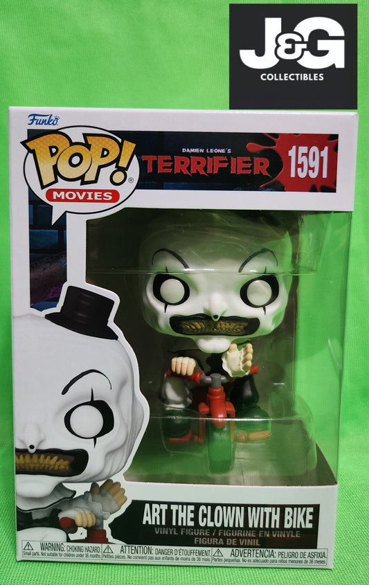 Funko Pop! Terrifier Art the Clown With Bike