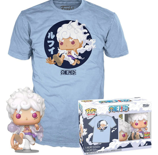 Funko Pop! One Piece Luffy Gear 5 Pop! And T-Shirt (L) Bundle PREORDER