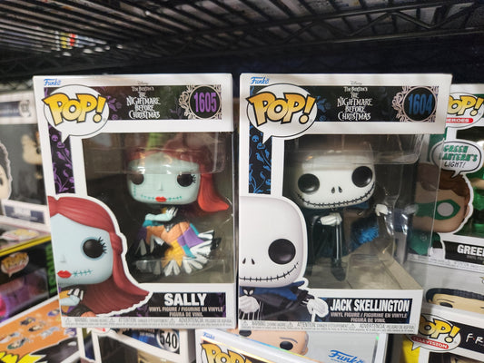 Funko Pop! Disney Jack and Sally Set of 2 Pops