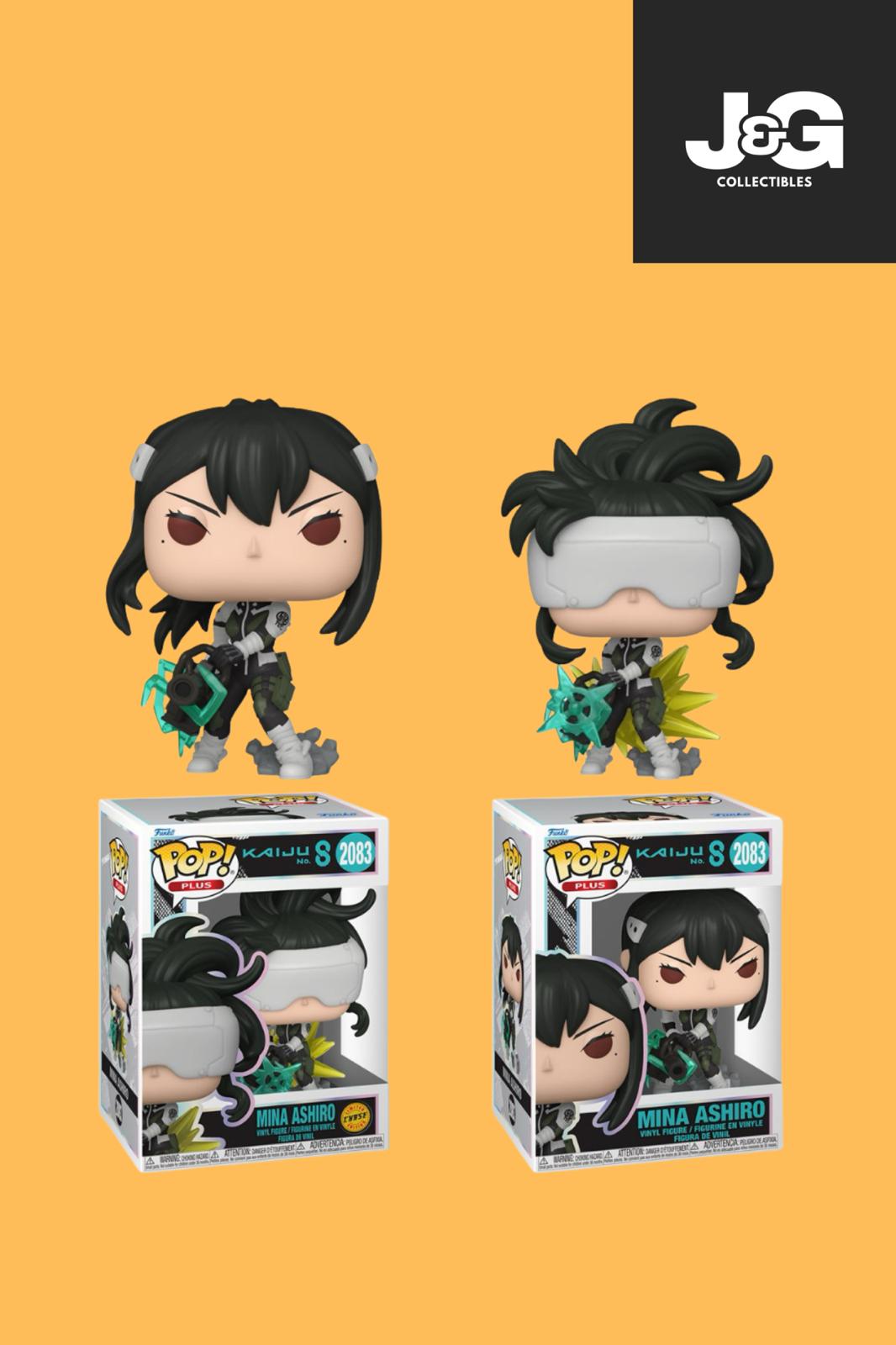 Funko Pop! Plus Kaiju No. 8 Mina Ashiro Chase And Common Bundle PREORDER