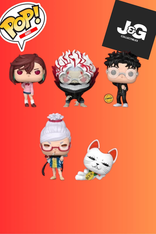 Funko Pop! Dandadan Set of 4 Commons and 1 Chase PREORDER
