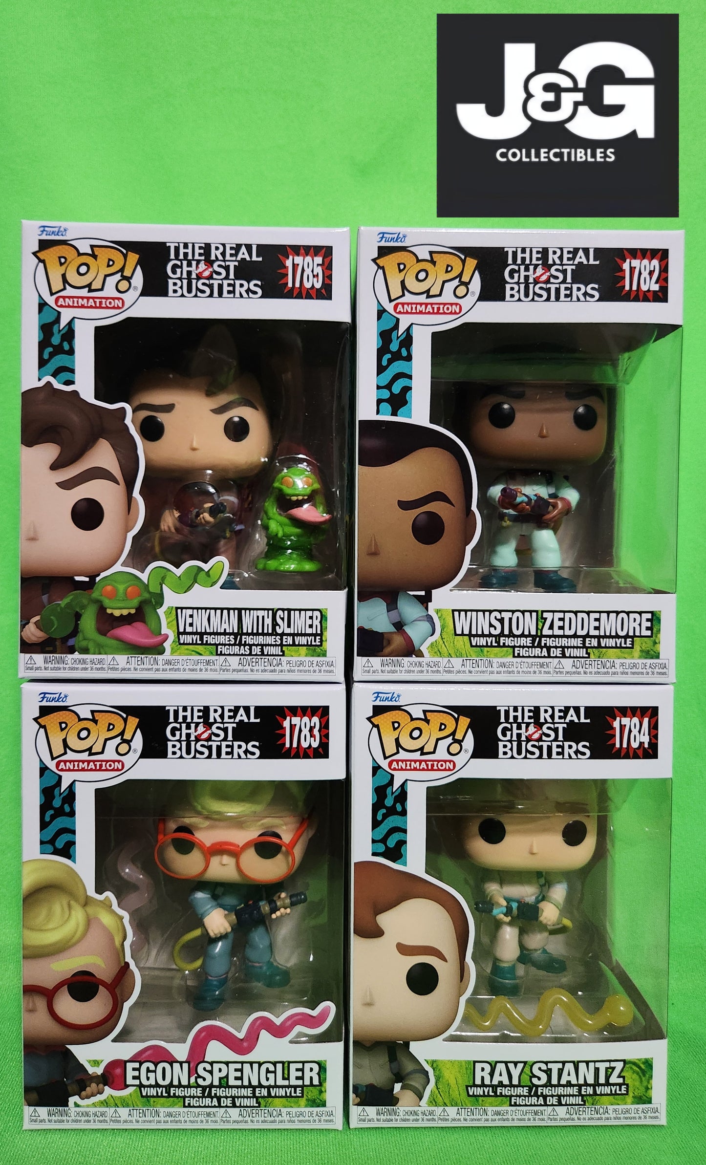 Funko POP! The Real Ghostbusters Set of 4 Pops