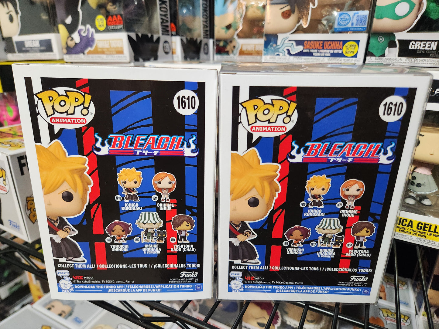 Funko Pop! Bleach Ichigo Kurosaki Metallic Chase And Common Bundle