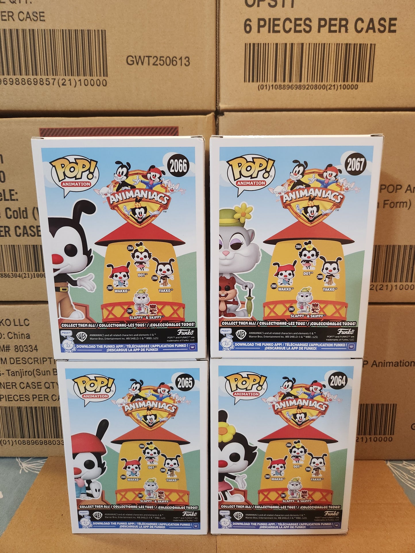 Funko Pop! Animaniacs Full Set of 4 Pops