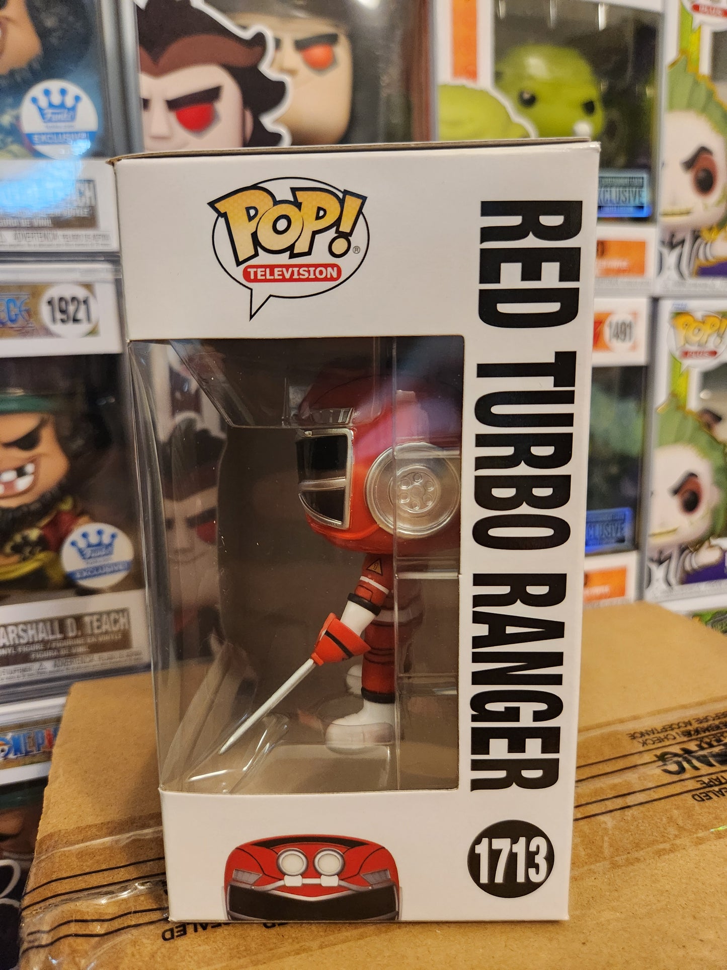 Funko Pop! Power Rangers Red Turbo Ranger