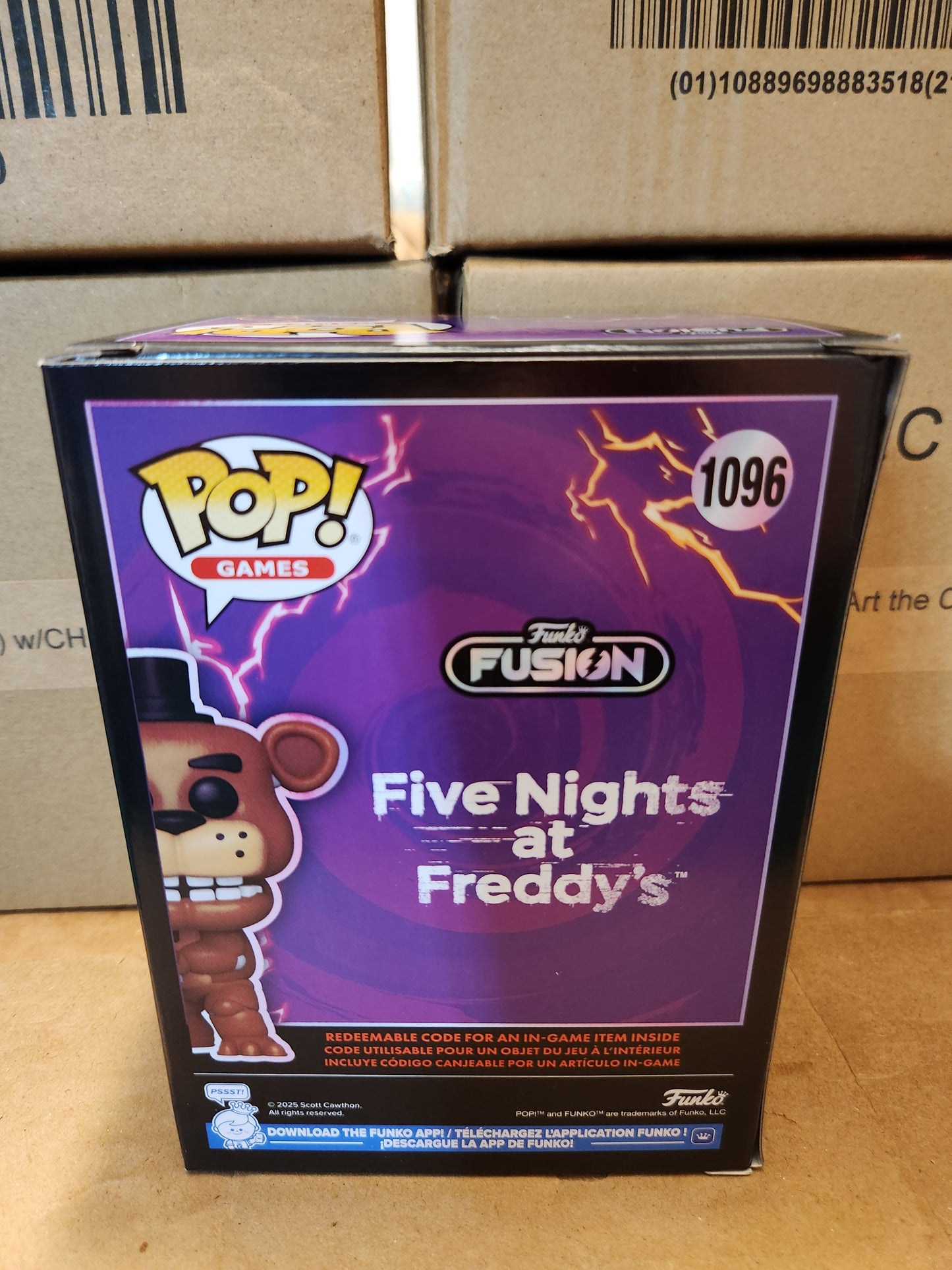 Funko Pop! FNAF Freddy Fazbear With Pizza Launcher
