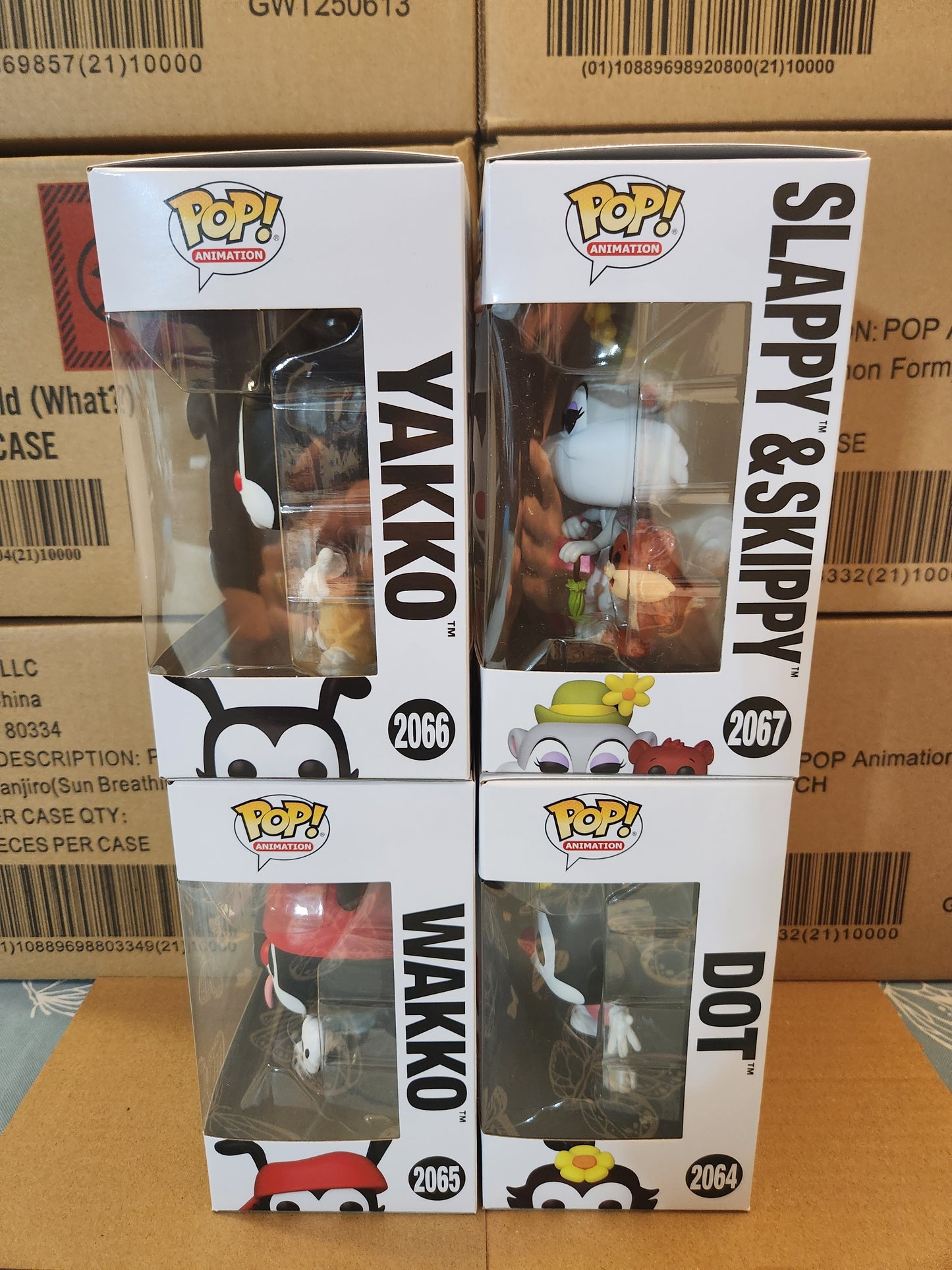 Funko Pop! Animaniacs Full Set of 4 Pops