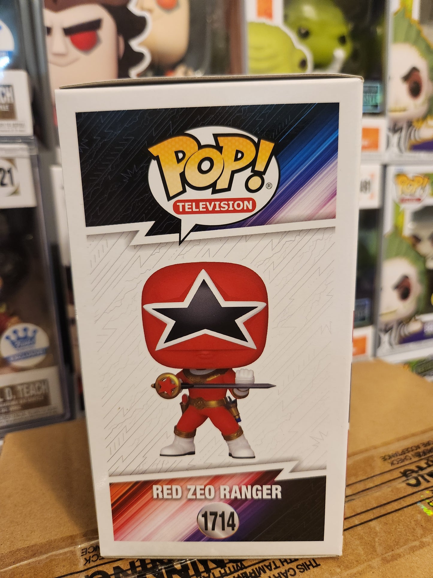 Funko Pop! Power Rangers Red Zeo Ranger