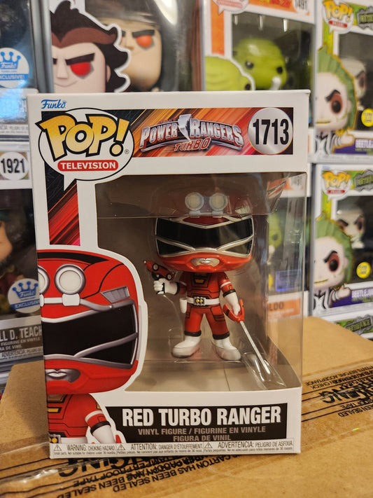 Funko Pop! Power Rangers Red Turbo Ranger