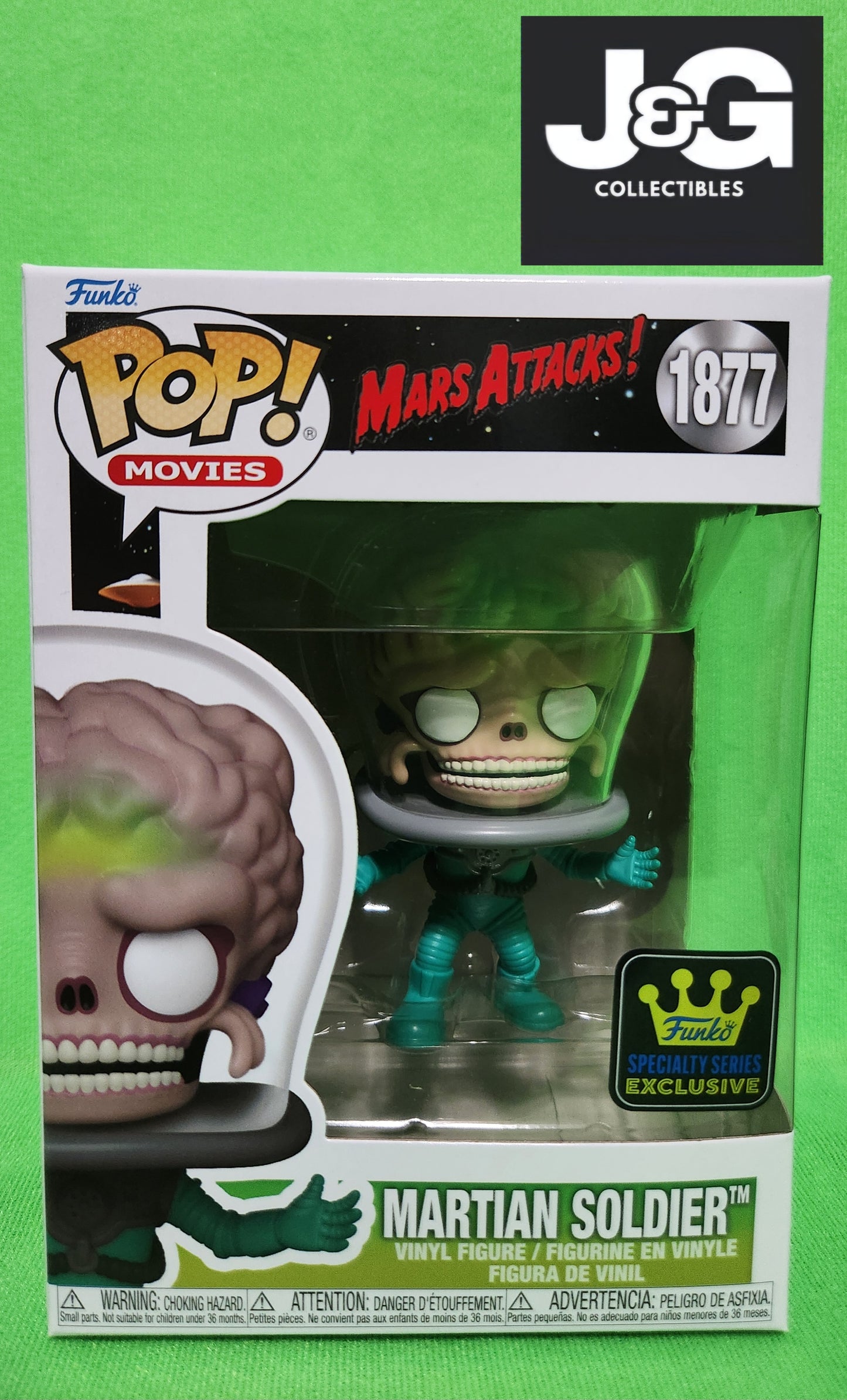 Funko Pop! Mars Attacks! Martian Soldier Specialty Series