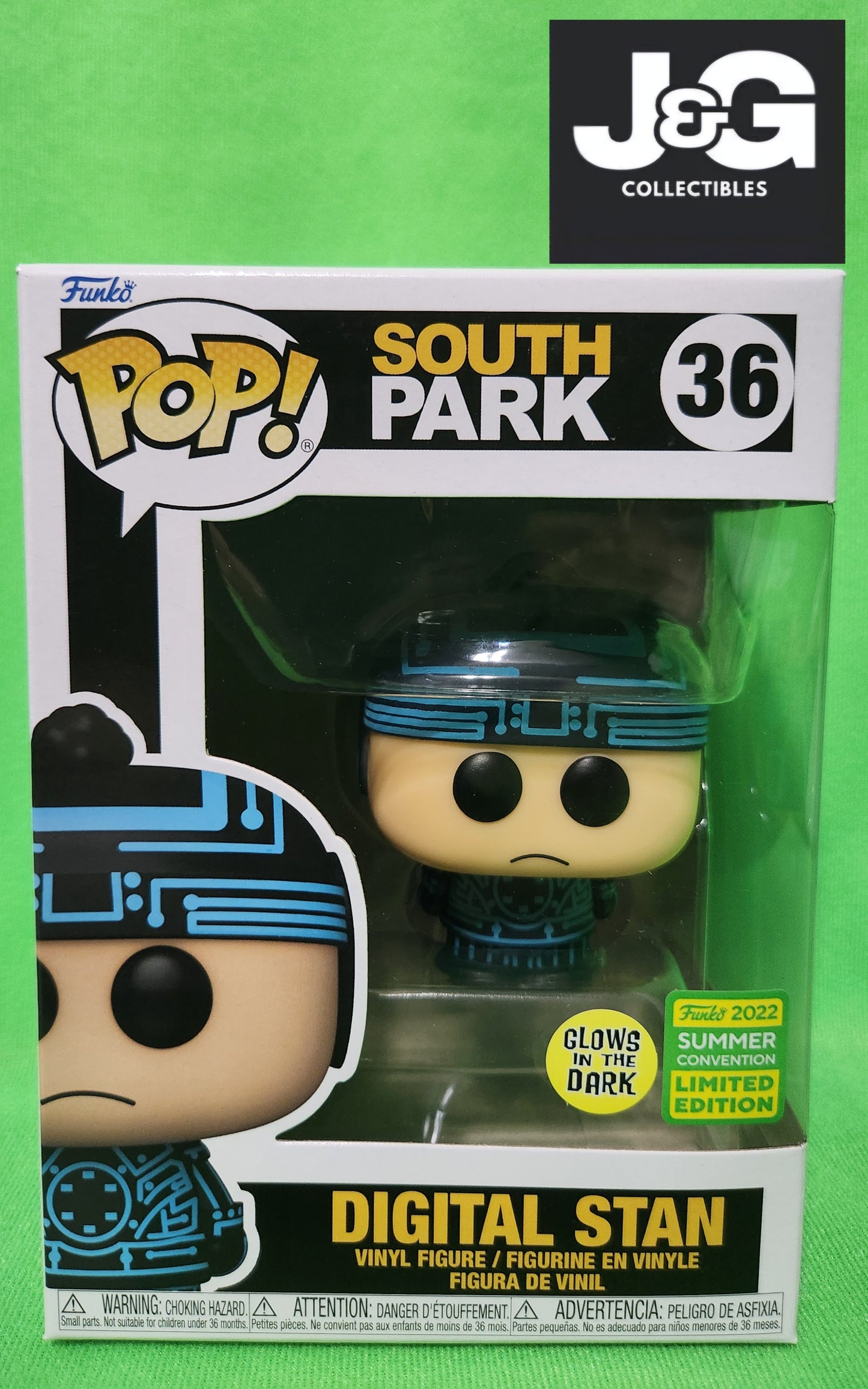 Funko Pop! South Park Digital Stan Glow In The Dark Exclusive