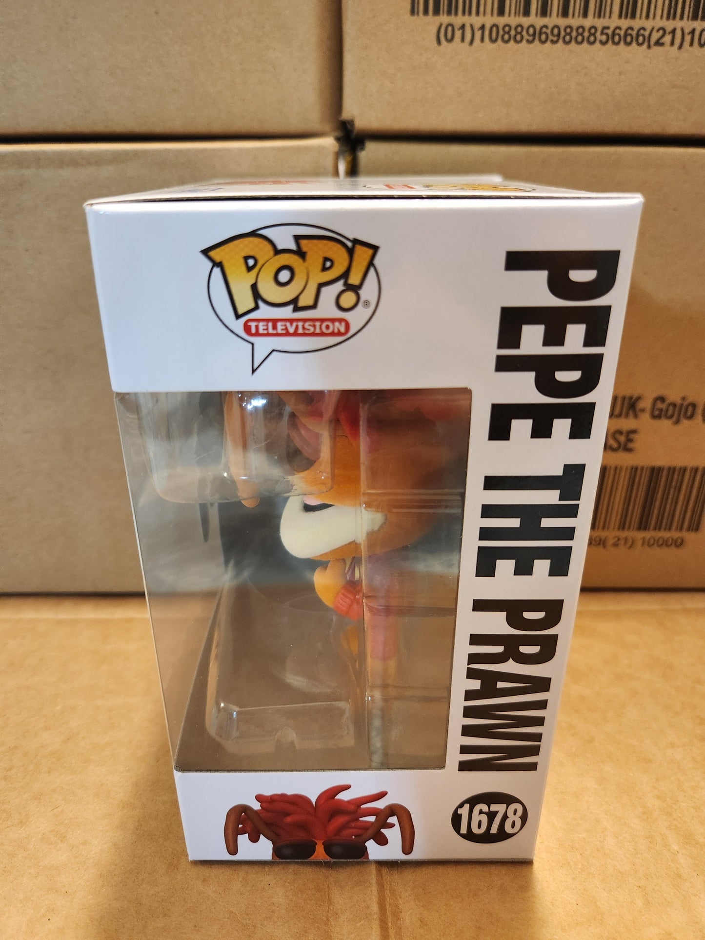 Funko Pop! Disney Pepe the Prawn Flocked Exclusive