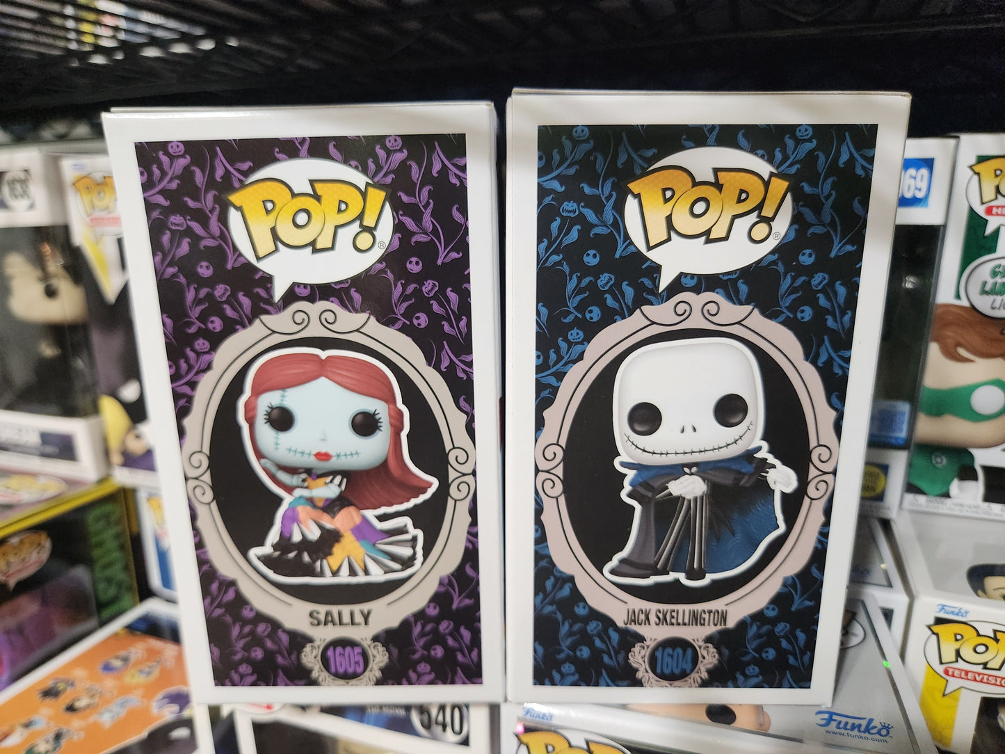 Funko Pop! Disney Jack and Sally Set of 2 Pops