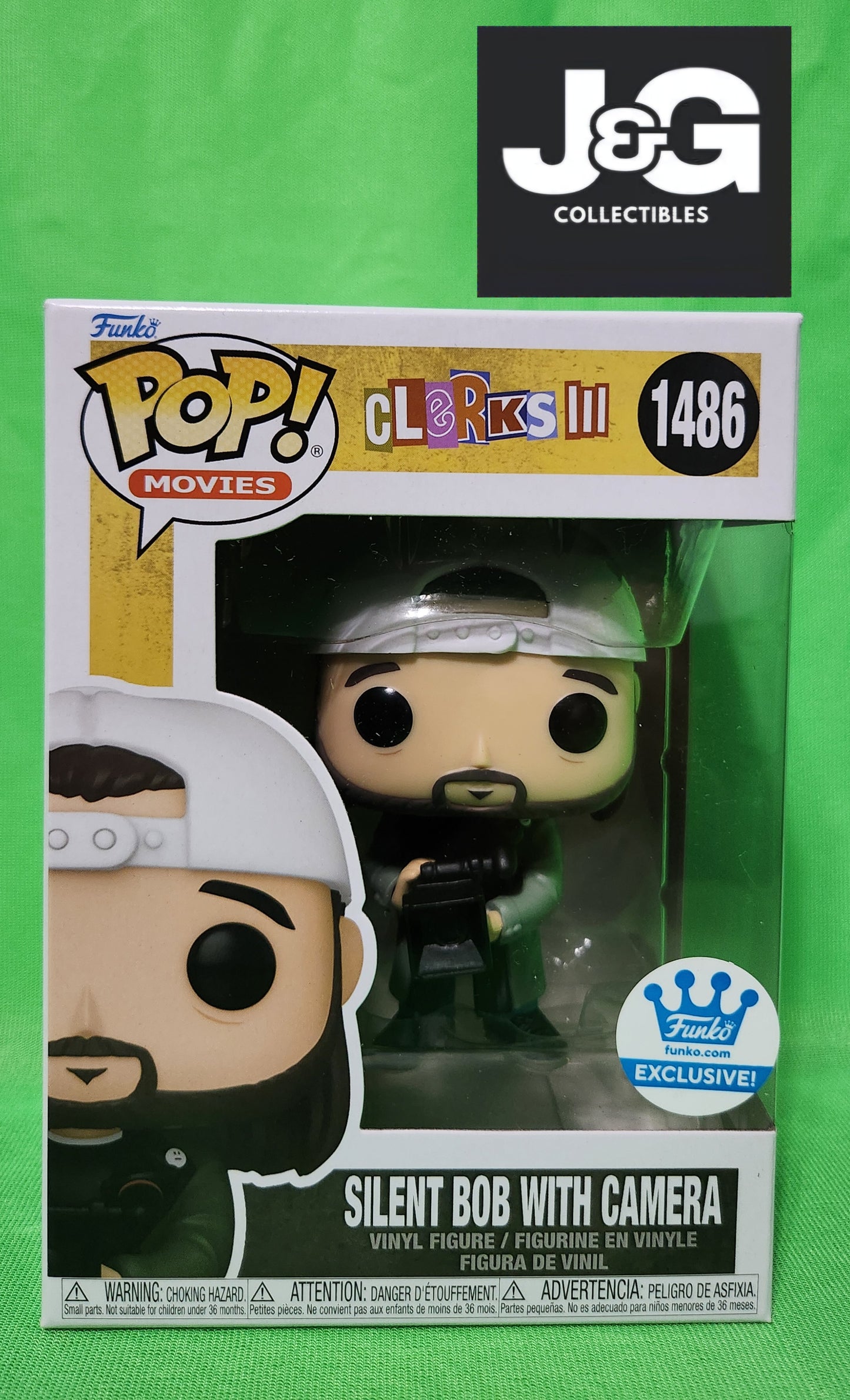 Funko Pop! Clerks Silent Bob with Camera Exclusive