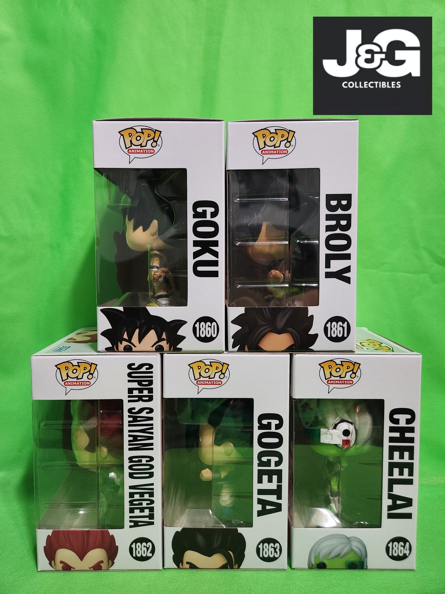 Funko Pop! Dragon Ball Super Broly Set of 5 Pops