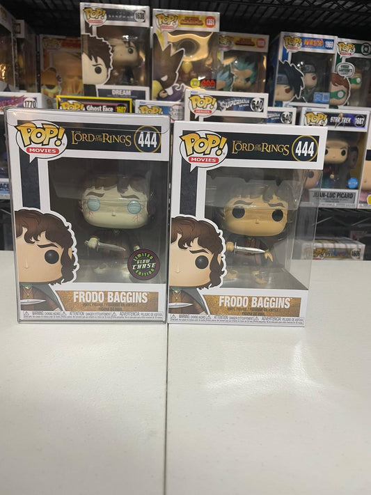 Funko Pop! The Lord of the Rings Frodo Baggins Chase and Common Bundle