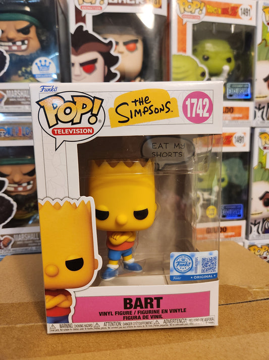 Funko Pop! The Simpsons Bart (Pop! Saying)