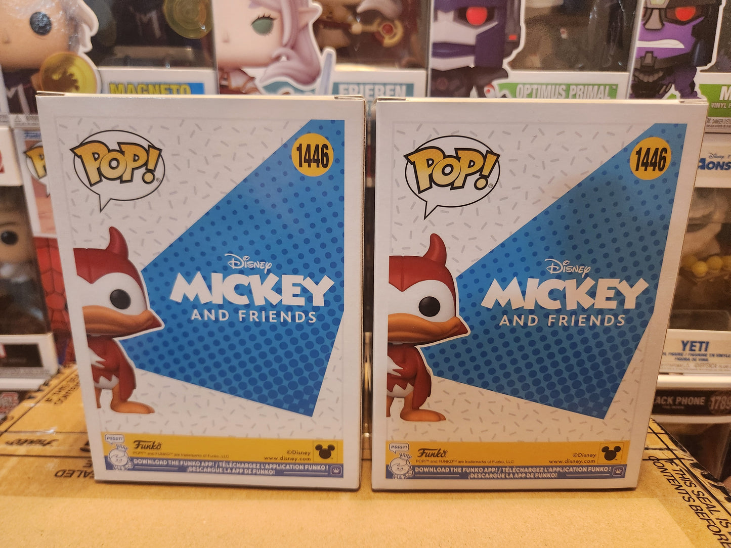 Funko Pop! Disney Devil Donald with Pumpkin Exclusive Chase and Common Bundle
