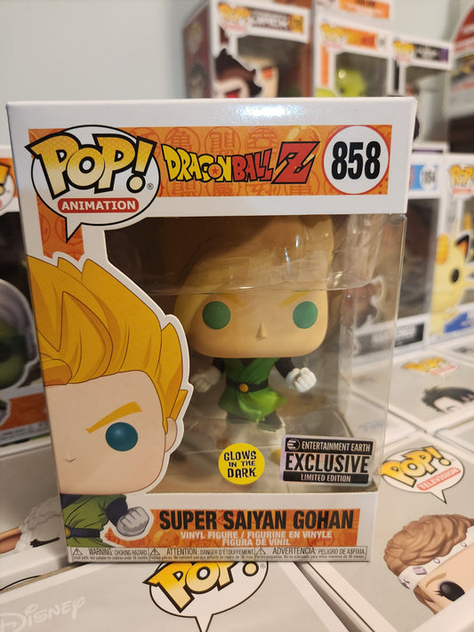 Funko Pop! Dragon Ball Super Saiyan Gohan Glow Exclusive