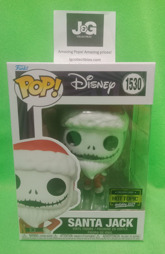 Funko Pop! Disney Santa Jack Skellington Holiday Exclusive