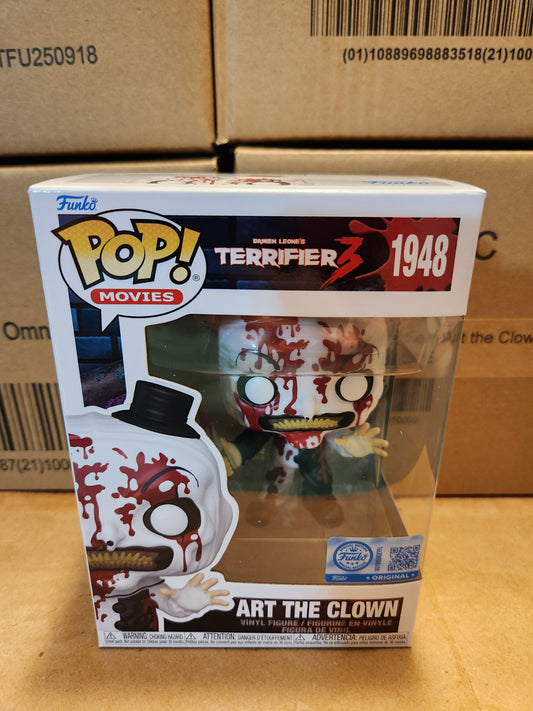 Funko Pop! Terrifier 3 Art the Clown Exclusive