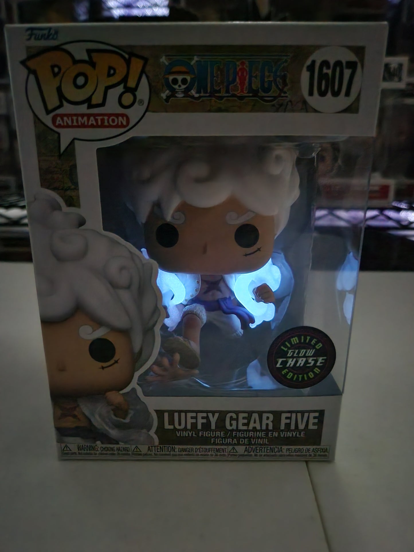 Funko Pop! One Piece Luffy Gear Five Glow Chase